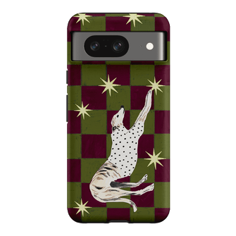 Check Greyhound Green Printed Phone Cases Google Pixel 8 / Armoured by Lisa Hu - The Dairy
