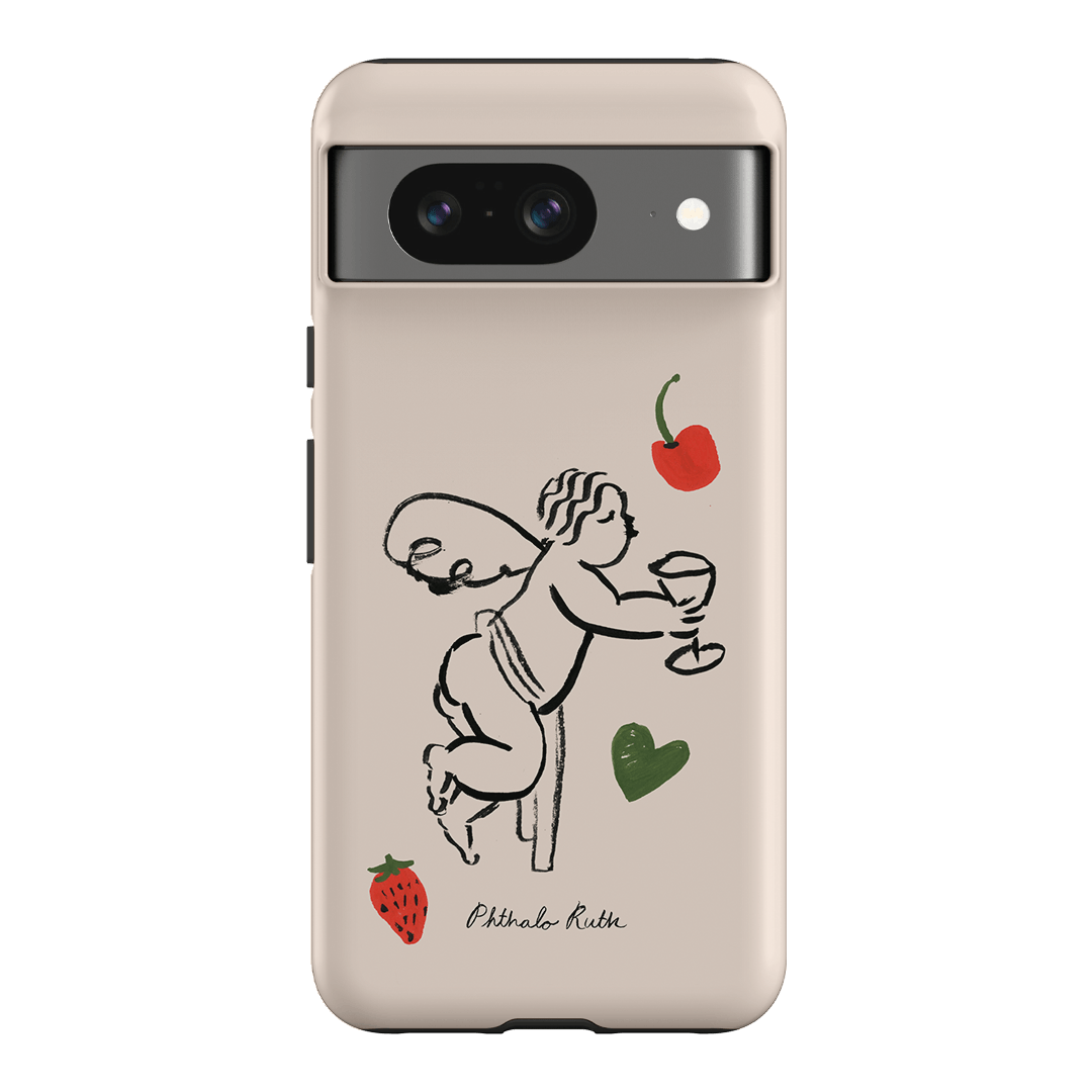 Cherub Printed Phone Cases Google Pixel 8 / Armoured by Phthalo Ruth - The Dairy