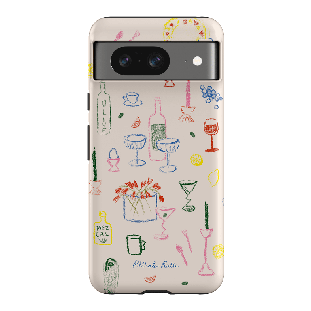 Dinnerware Printed Phone Cases Google Pixel 8 / Armoured by Phthalo Ruth - The Dairy