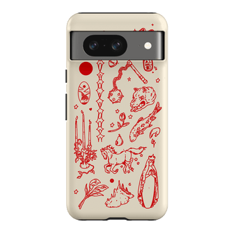 Dreamcore Cream Printed Phone Cases Google Pixel 8 / Armoured by Easty Beasty - The Dairy