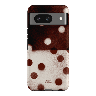 Espresso Polka Dot Printed Phone Cases Google Pixel 8 / Armoured by Jasmine Dowling - The Dairy
