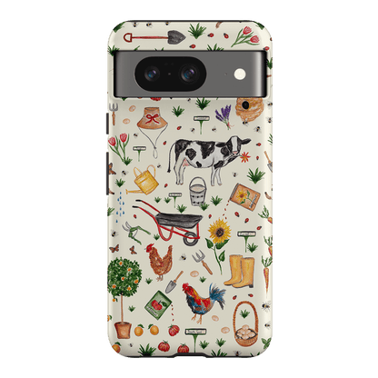 Farm Stay Printed Phone Cases Google Pixel 8 / Armoured by BG. Studio - The Dairy