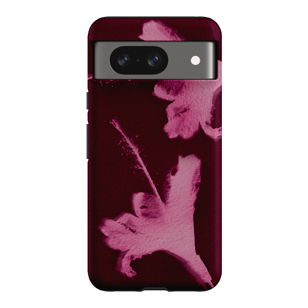 Hibiscus Glow Printed Phone Cases Google Pixel 8 / Armoured by Sally Hungerford - The Dairy