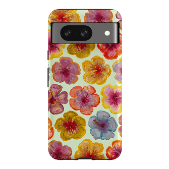 Hibiscus Holiday Sorbet Printed Phone Cases Google Pixel 8 / Armoured by BG. Studio - The Dairy