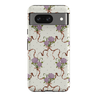 Hydrangea Ribbon Printed Phone Cases Google Pixel 8 / Armoured by Veronica Tucker - The Dairy
