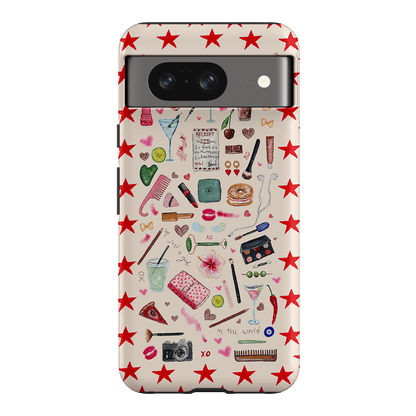 Just A Girl Printed Phone Cases Google Pixel 8 / Armoured by BG. Studio - The Dairy