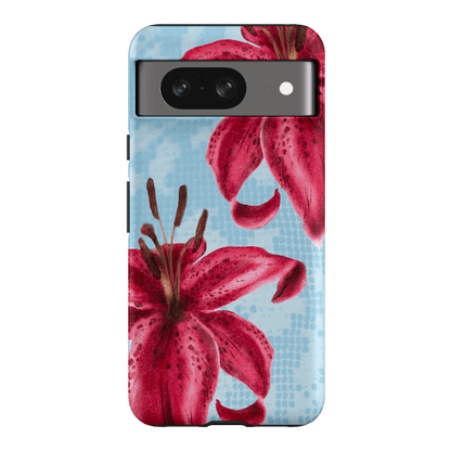 Lillies Printed Phone Cases Google Pixel 8 / Armoured by Sally Hungerford - The Dairy