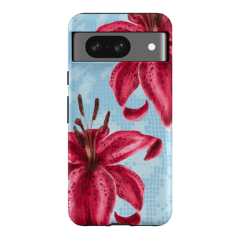 Lillies Printed Phone Cases Google Pixel 8 / Armoured by Sally Hungerford - The Dairy