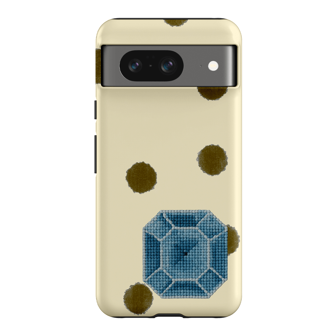 March Aquamarine Printed Phone Cases Google Pixel 8 / Armoured by Joiana - The Dairy