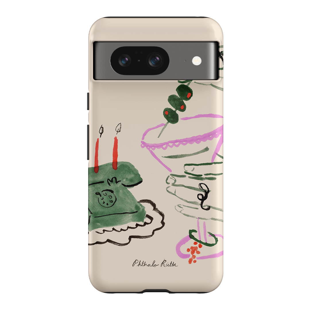 Martini Party Printed Phone Cases Google Pixel 8 / Armoured by Phthalo Ruth - The Dairy