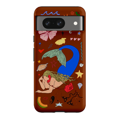 Mermaid Salad Chocolate Printed Phone Cases Google Pixel 8 / Armoured by Easty Beasty - The Dairy
