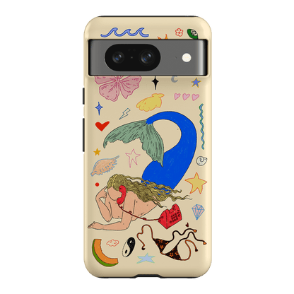 Mermaid Salad Cream Printed Phone Cases Google Pixel 8 / Armoured by Easty Beasty - The Dairy