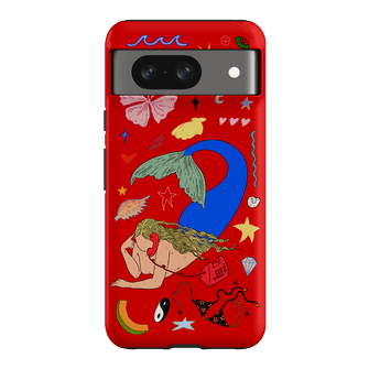 Mermaid Salad Scarlet Printed Phone Cases Google Pixel 8 / Armoured by Easty Beasty - The Dairy