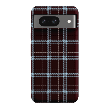 Mocha Plaid Printed Phone Cases Google Pixel 8 / Armoured by The Dairy - The Dairy