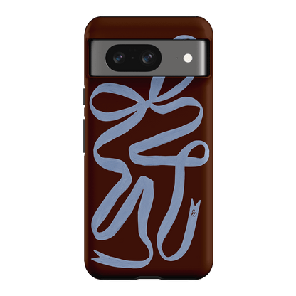 Mocha Ribbon Printed Phone Cases Google Pixel 8 / Armoured by Jasmine Dowling - The Dairy