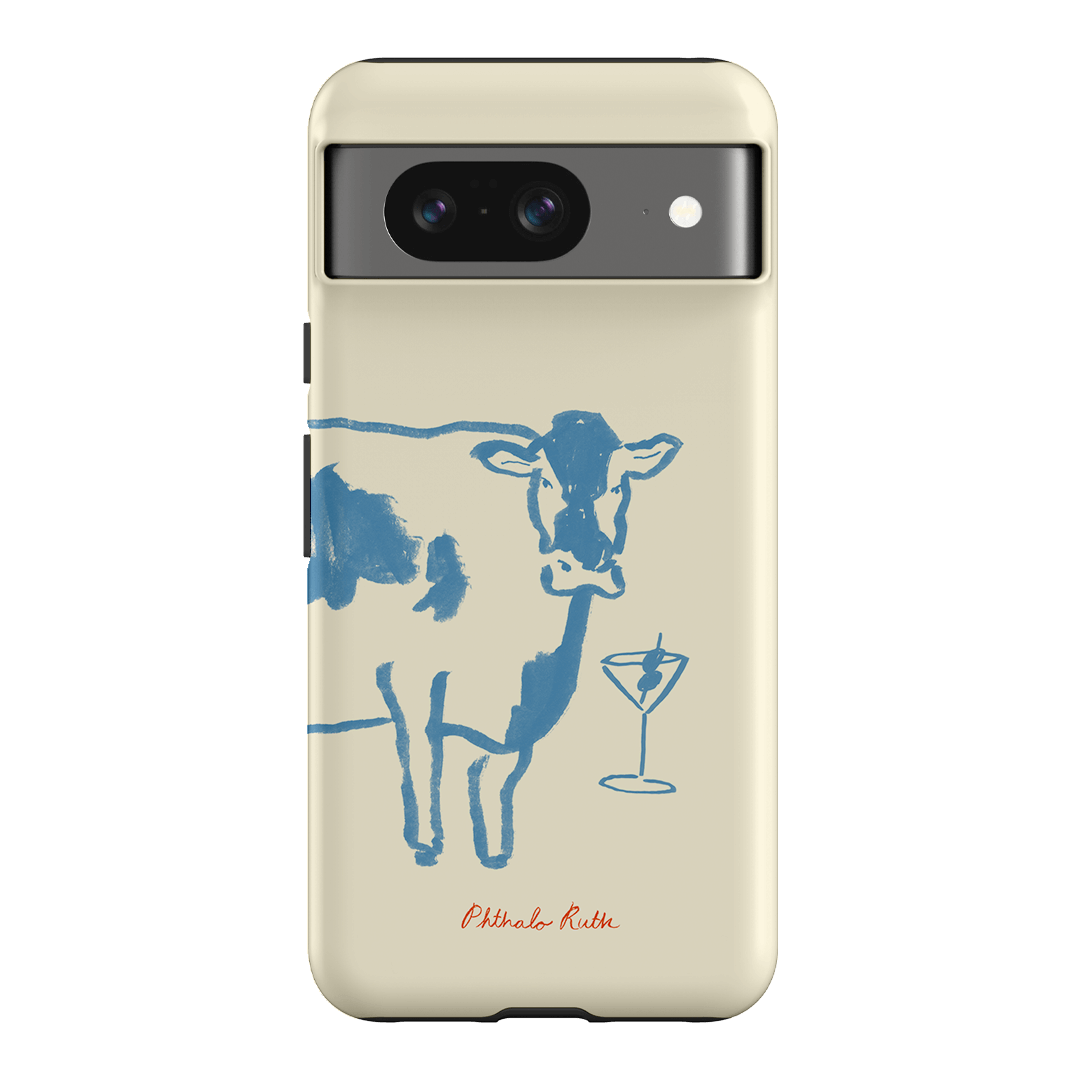 Mootini Blue Printed Phone Cases by Phthalo Ruth - The Dairy