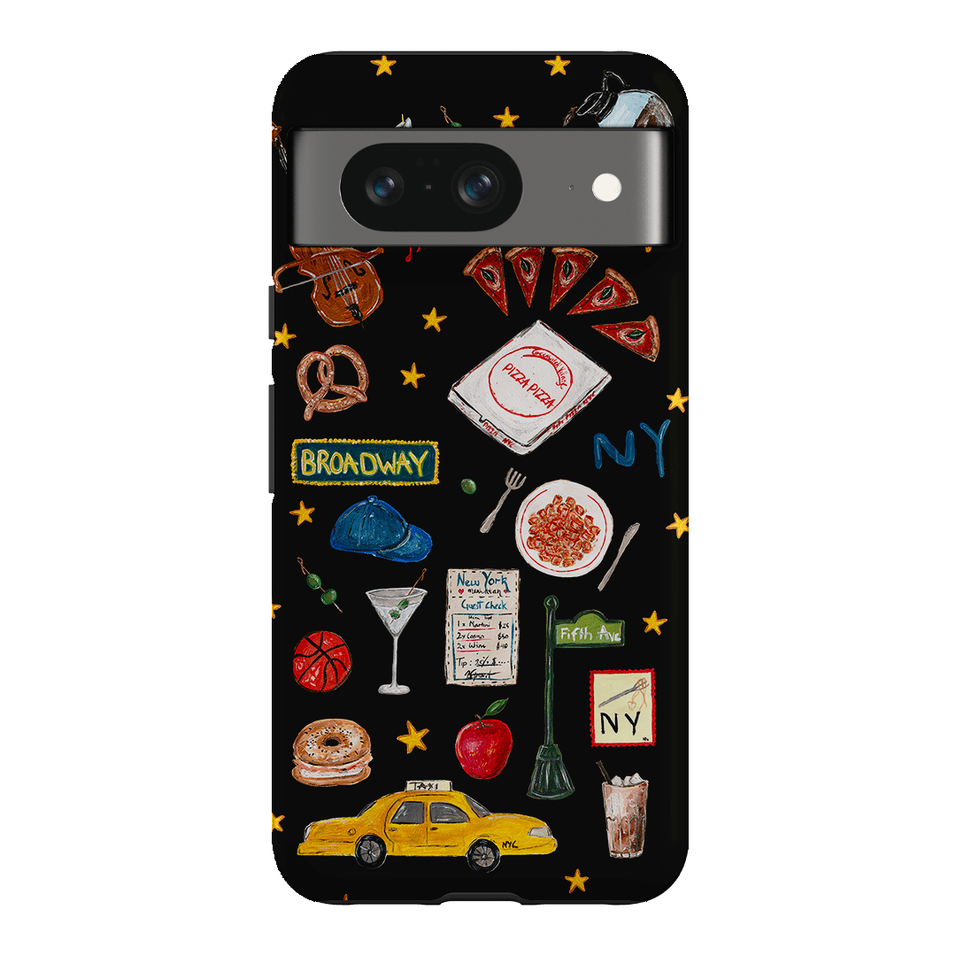 NYC Noir Printed Phone Cases Google Pixel 8 / Armoured by BG. Studio - The Dairy