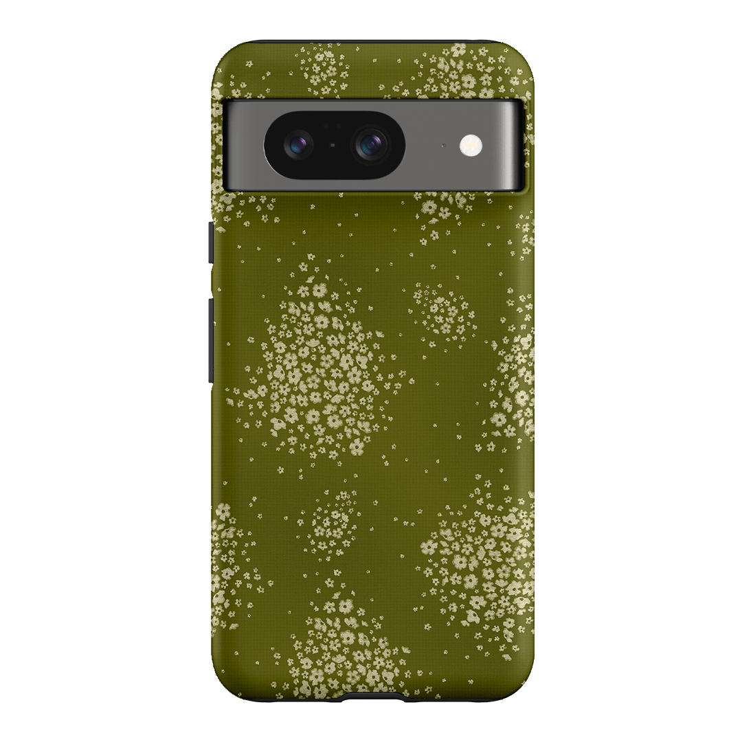 Olive Bloom Printed Phone Cases Google Pixel 8 / Armoured by Veronica Tucker - The Dairy