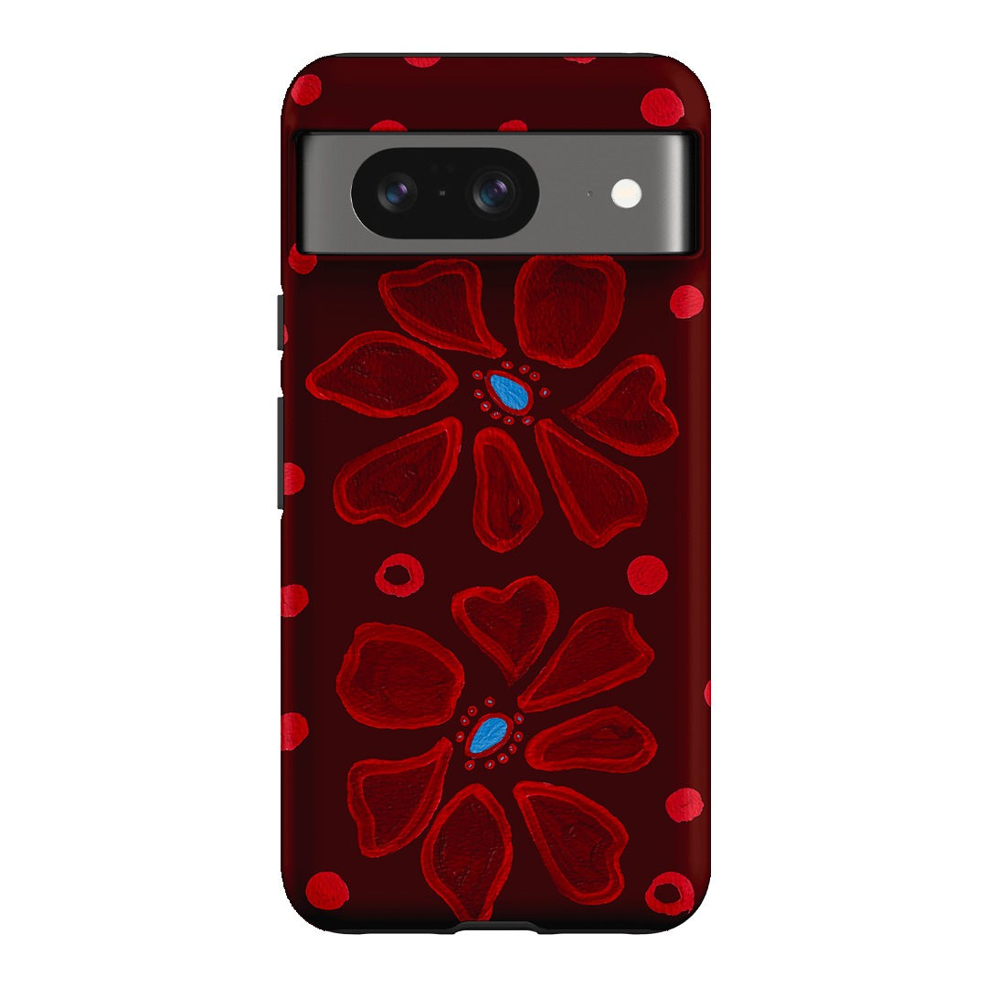 Painted Petal Rouge Printed Phone Cases Google Pixel 8 / Armoured by BG. Studio - The Dairy