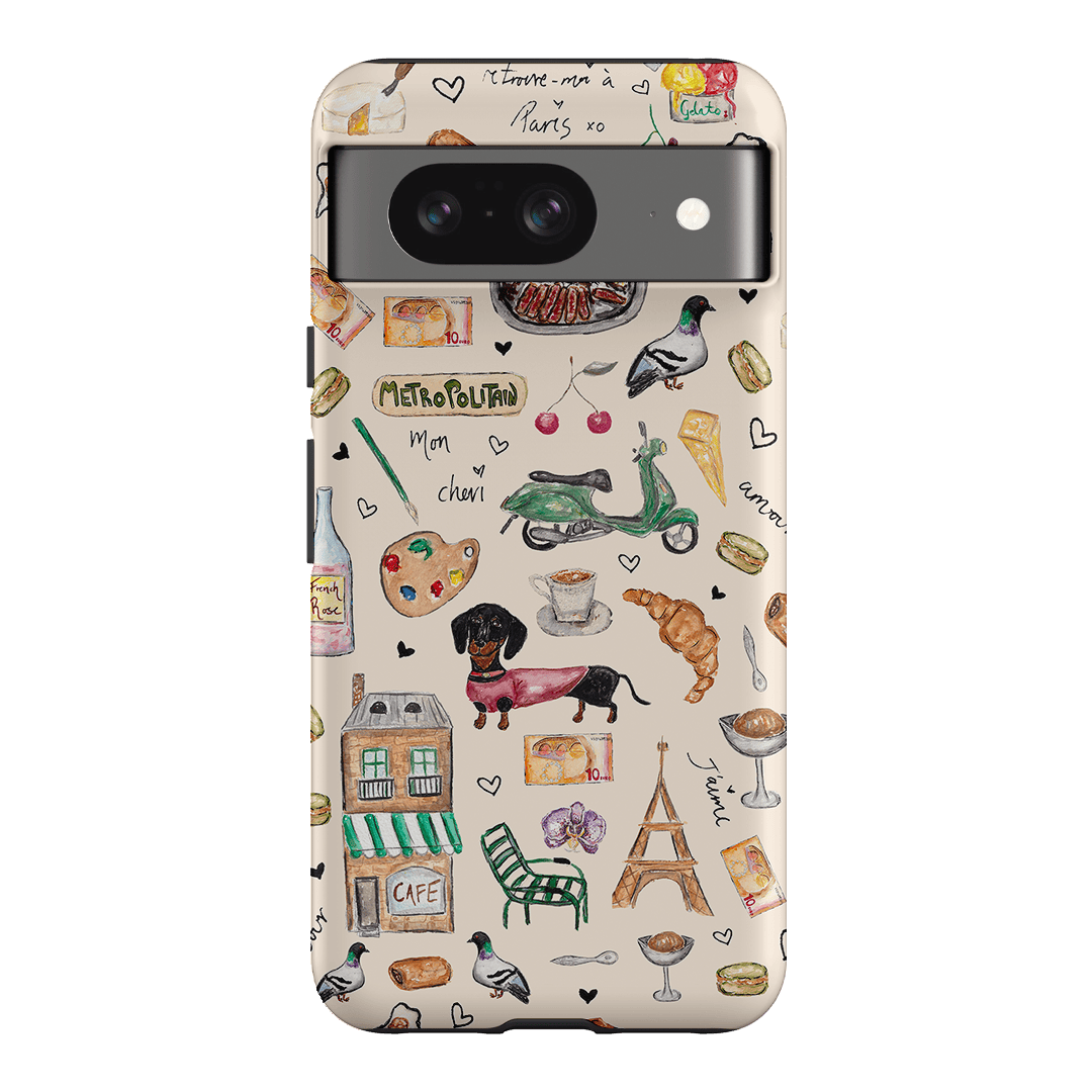 Parisian Daydream Printed Phone Cases Google Pixel 8 / Armoured by BG. Studio - The Dairy