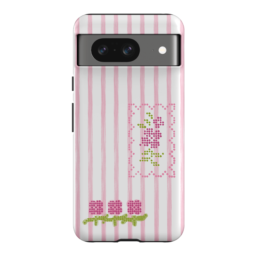 Patchwork Pink Printed Phone Cases Google Pixel 8 / Armoured by Kayla Carr - The Dairy