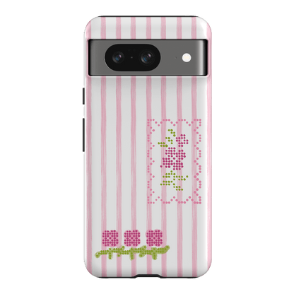 Patchwork Pink Printed Phone Cases Google Pixel 8 / Armoured by Kayla Carr - The Dairy