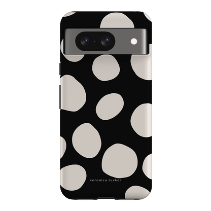 Pebbles Noir Printed Phone Cases by Veronica Tucker - The Dairy