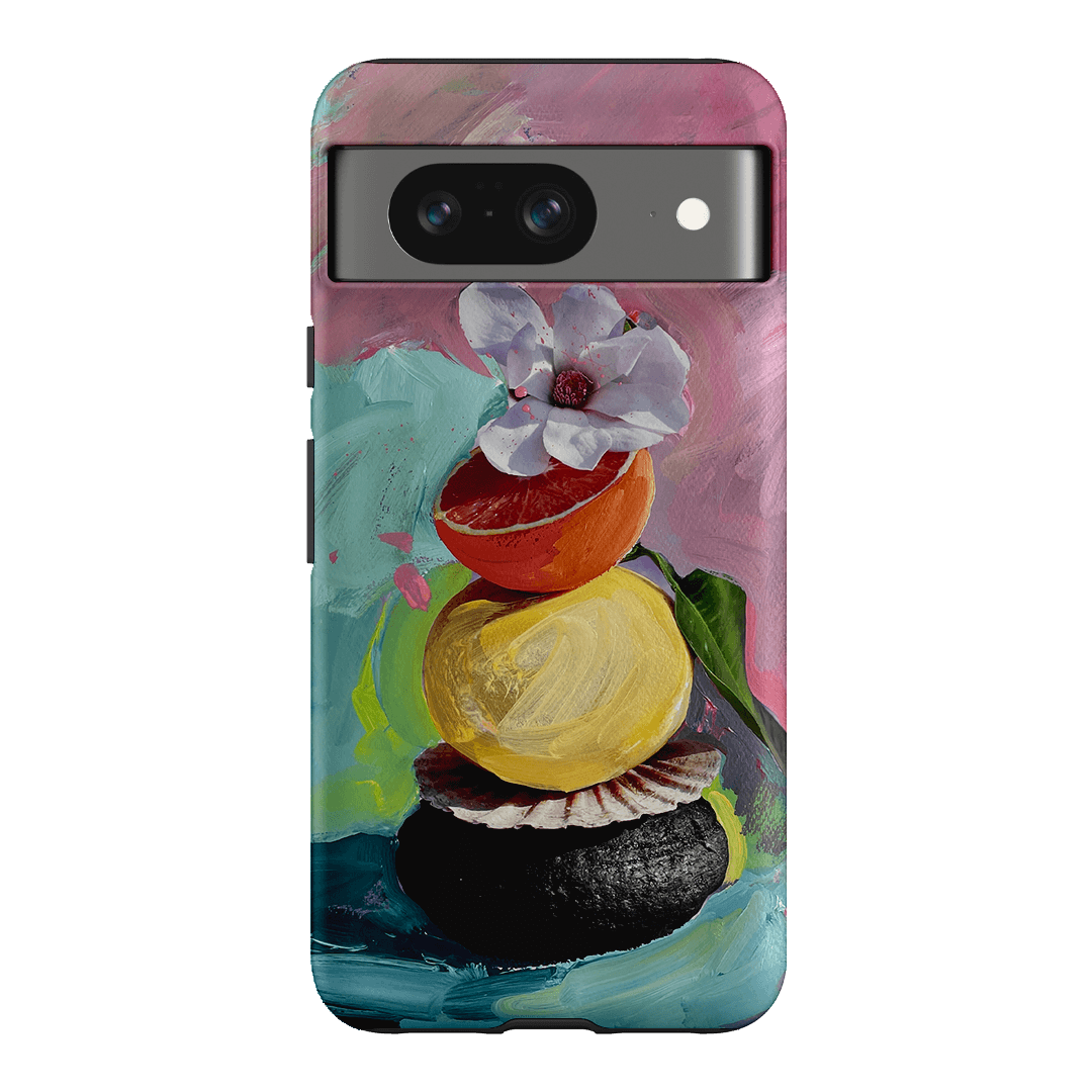 Pink Splash Printed Phone Cases Google Pixel 8 / Armoured by Nicole Nelius - The Dairy