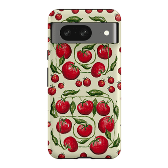 Red Tomatoes Printed Phone Cases Google Pixel 8 / Armoured by BG. Studio - The Dairy