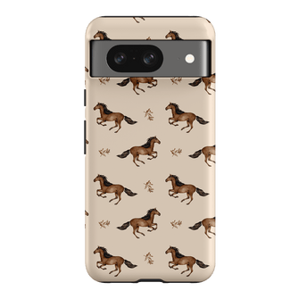 Running Horse Printed Phone Cases Google Pixel 8 / Armoured by Kasiags Art - The Dairy