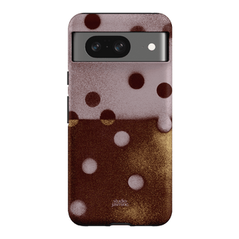 Rust Polka Dot Printed Phone Cases Google Pixel 8 / Armoured by Jasmine Dowling - The Dairy