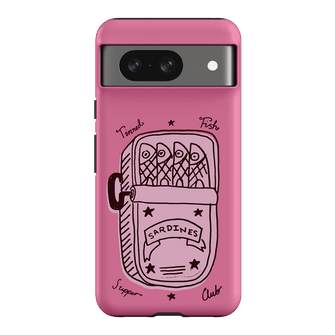 Sardine Social Pink Printed Phone Cases Google Pixel 8 / Armoured by The Dairy - The Dairy