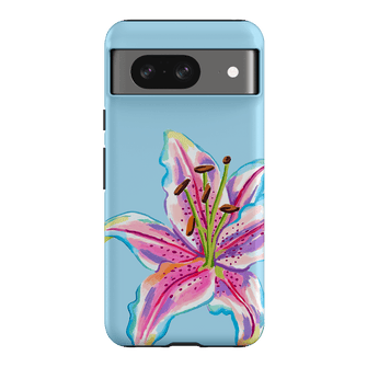 Sky Lily Printed Phone Cases Google Pixel 8 / Armoured by Femke Studio - The Dairy