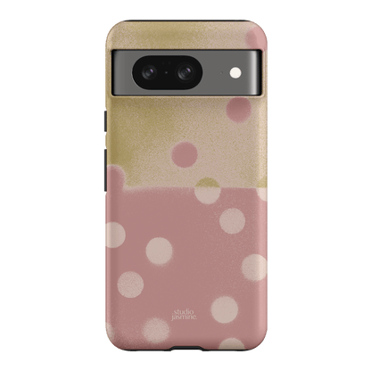 Strawberry Polka Dot Printed Phone Cases Google Pixel 8 / Armoured by Jasmine Dowling - The Dairy