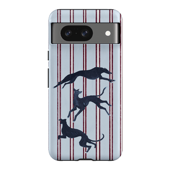 Stripey Hounds Printed Phone Cases Google Pixel 8 / Armoured by Lisa Hu - The Dairy
