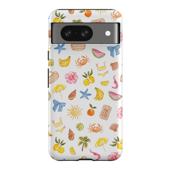Summer Icons Printed Phone Cases Google Pixel 8 / Armoured by Cass Deller - The Dairy