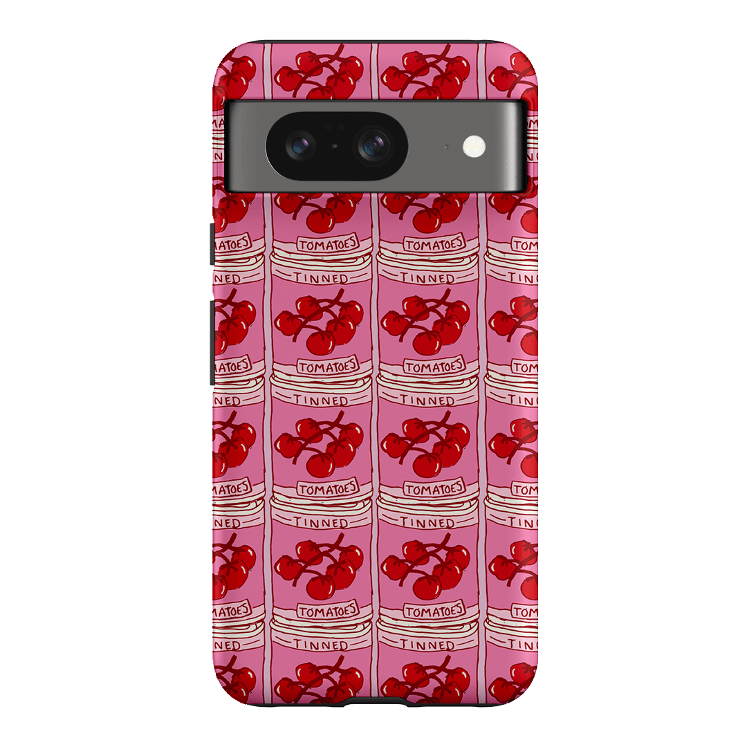 Tinned Tomatoes Printed Phone Cases Google Pixel 8 / Armoured by The Dairy - The Dairy