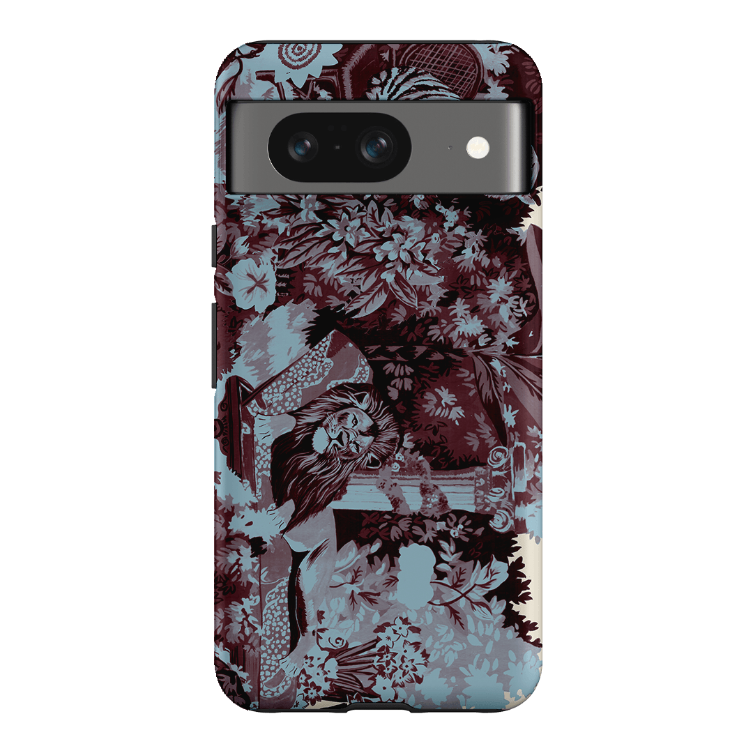 Tippi Blue Printed Phone Cases Google Pixel 8 / Armoured by Desmond & Dempsey - The Dairy
