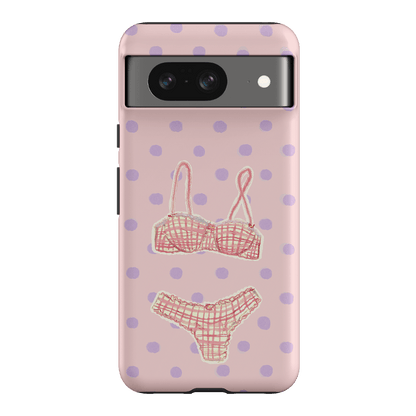 Vintage Gingham Printed Phone Cases Google Pixel 8 / Armoured by Kayla Carr - The Dairy