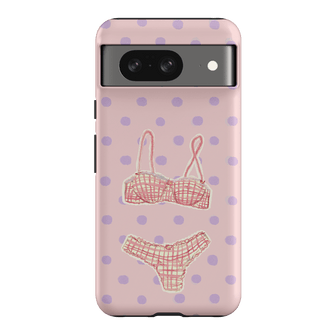 Vintage Gingham Printed Phone Cases Google Pixel 8 / Armoured by Kayla Carr - The Dairy