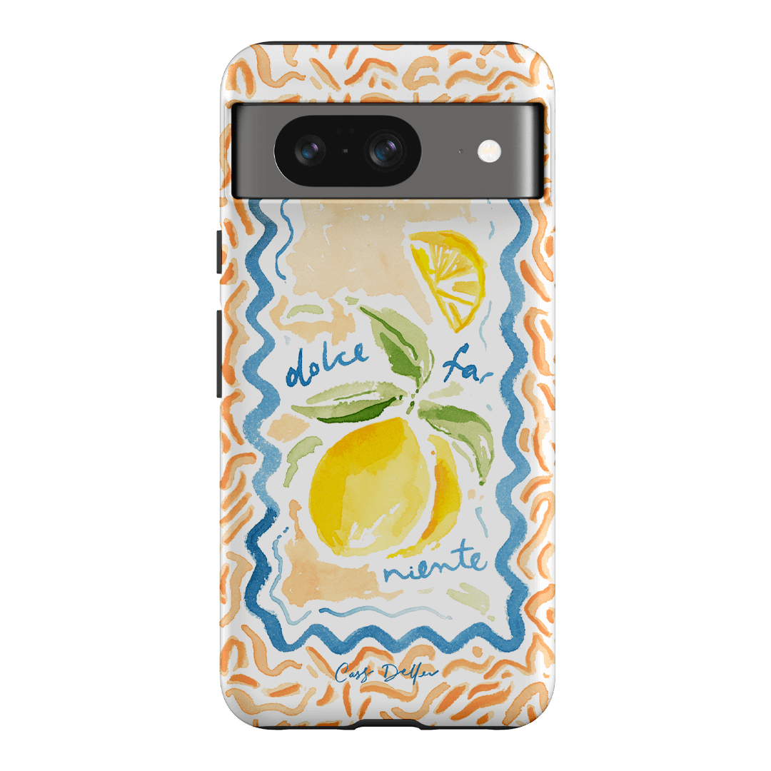 Dolce Far Niente Printed Phone Cases Google Pixel 8 / Armoured by Cass Deller - The Dairy