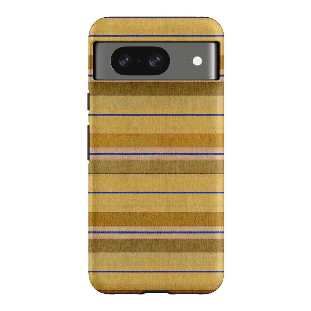 Golden Stripe Printed Phone Cases Google Pixel 8 / Armoured by Fenton & Fenton - The Dairy