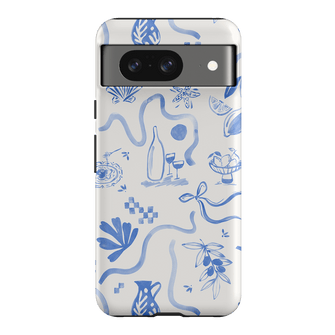 Mediterranean Wave Printed Phone Cases Google Pixel 8 / Armoured by Charlie Taylor - The Dairy