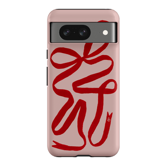 Valentine Ribbon Printed Phone Cases Google Pixel 8 / Armoured by Jasmine Dowling - The Dairy