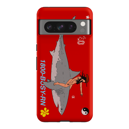 1800-Busy Rn in Red Printed Phone Cases Google Pixel 8 Pro / Armoured by Easty Beasty - The Dairy