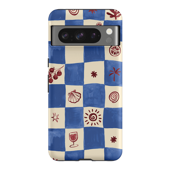 Afternoon Mezze Cornflower Printed Phone Cases Google Pixel 8 Pro / Armoured by Charlie Taylor - The Dairy