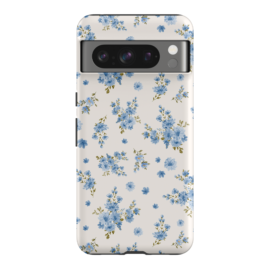 Blue Meadow Printed Phone Cases Google Pixel 8 Pro / Armoured by Kasiags Art - The Dairy