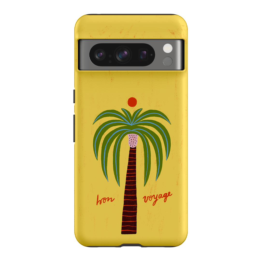 Bon Voyage Yellow Printed Phone Cases Google Pixel 8 Pro / Armoured by Marie Faurrite - The Dairy