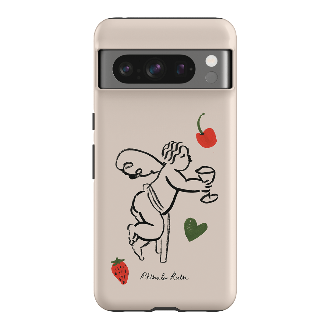 Cherub Printed Phone Cases Google Pixel 8 Pro / Armoured by Phthalo Ruth - The Dairy