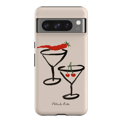 Chilli Cherry Printed Phone Cases by Phthalo Ruth - The Dairy